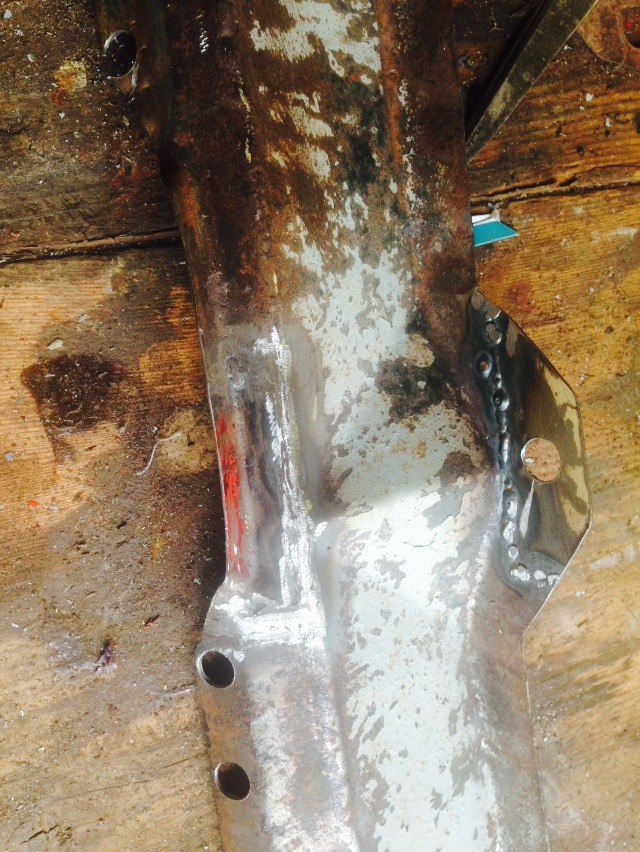 Car Frame Radiator Panel Repair Lower radiator support repair panel - Paint & Panel - GMH-Torana