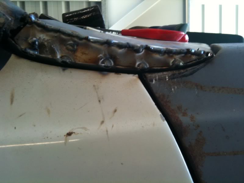 Fabricating A-Pillar base - Fabrication - GMH-Torana